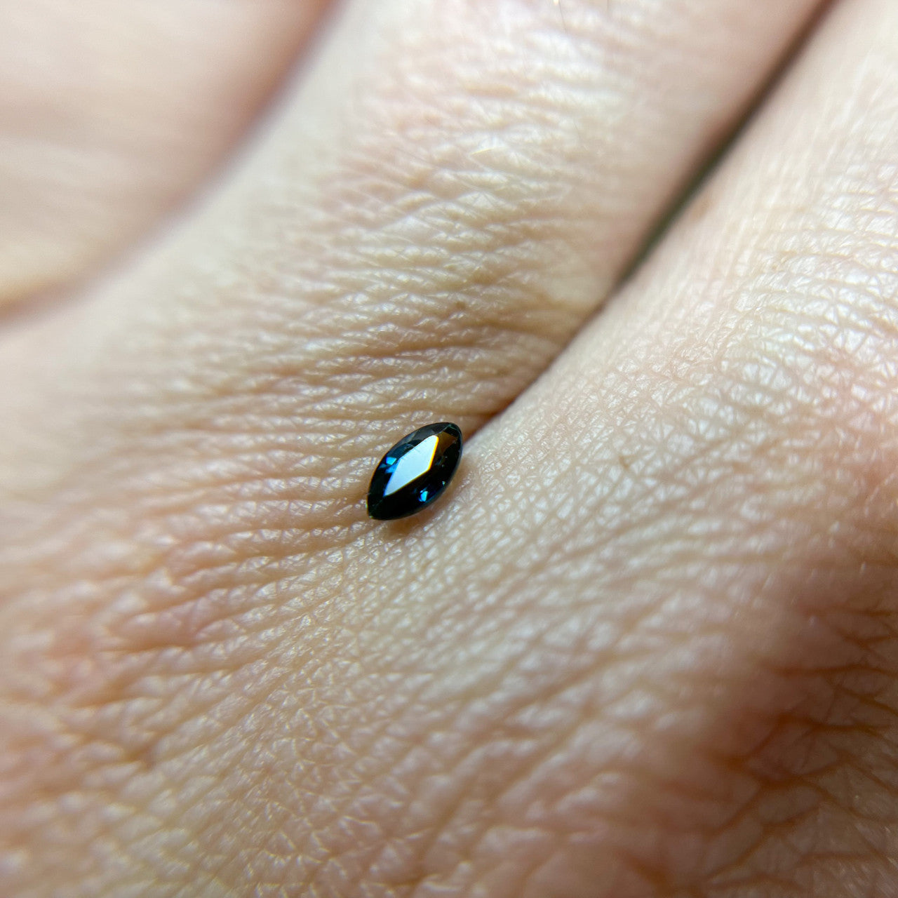 Marquise Cut Teal Sapphire