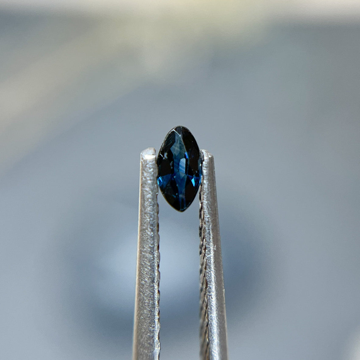 Marquise Cut Teal Sapphire