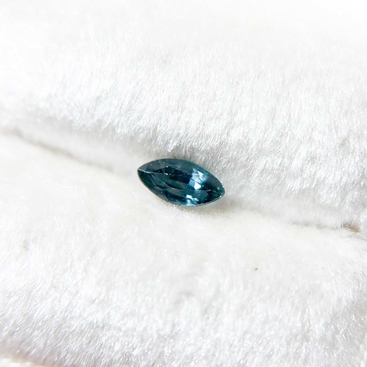 Marquise Cut Teal Sapphire