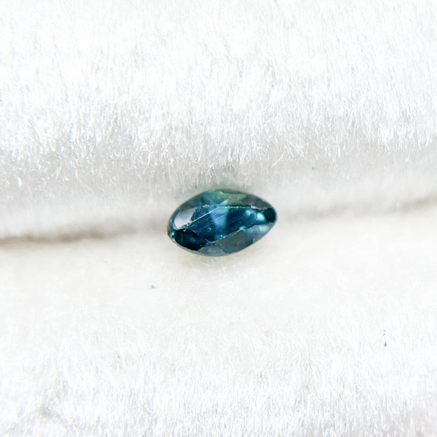 Marquise Cut Teal Sapphire