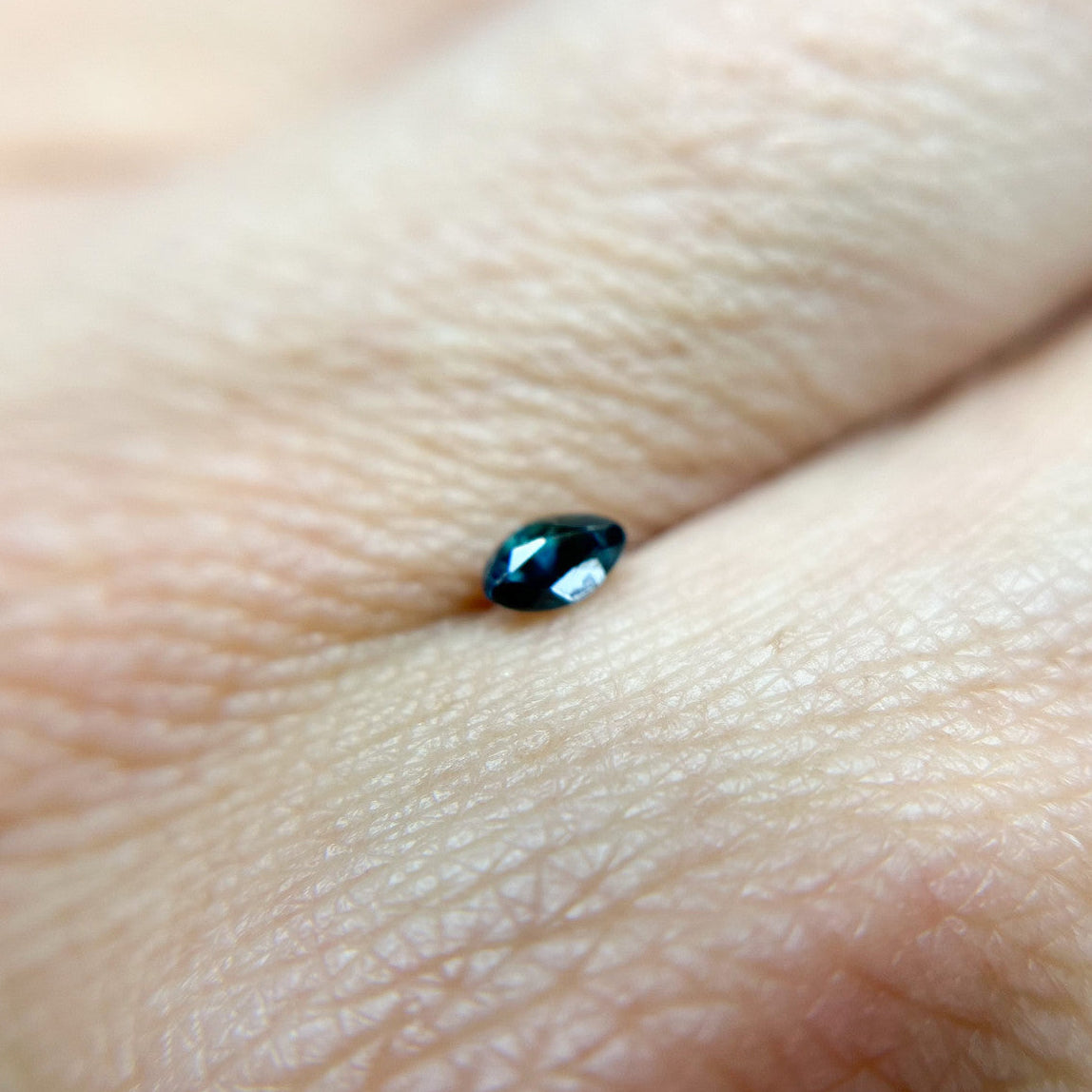 Marquise Cut Teal Sapphire
