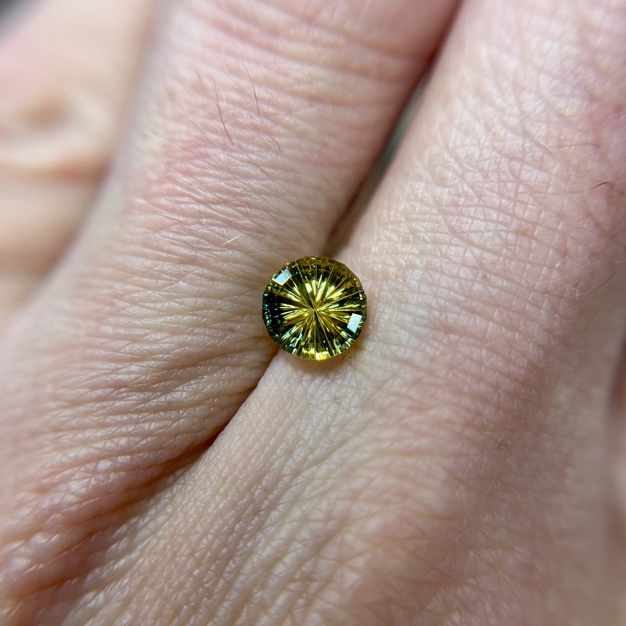 Parti Color Australian Sapphire StarBrite™ Cut by  John Dyer