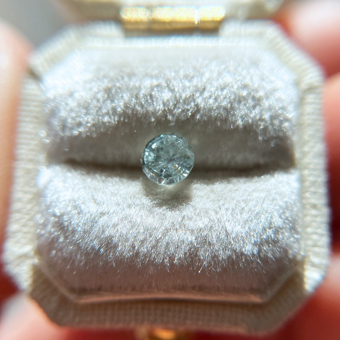 Icy Blue Montana Sapphire StarBrite™ Cut by John Dyer