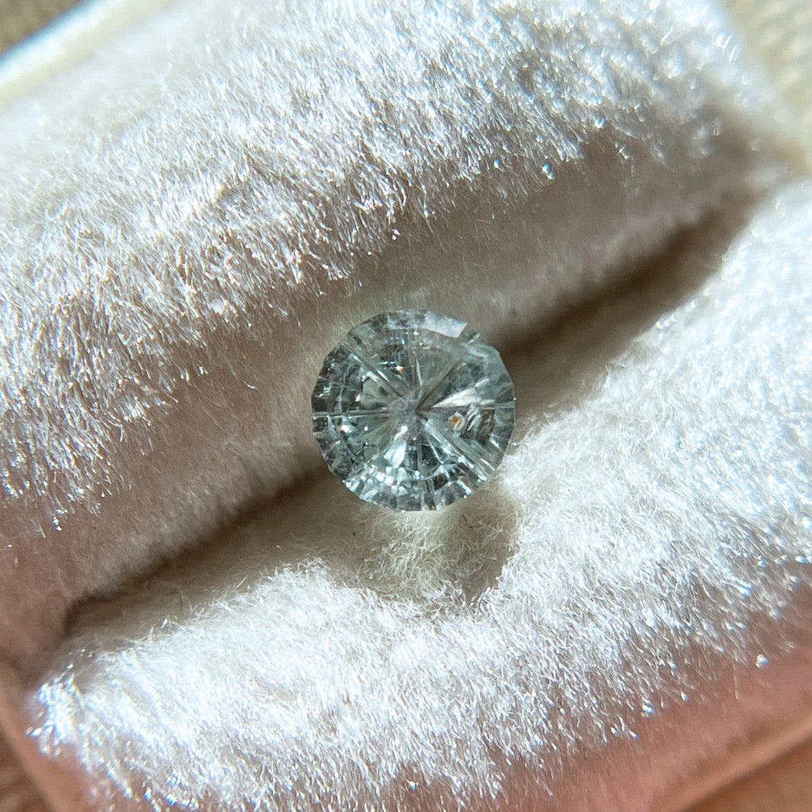 Icy Blue Montana Sapphire StarBrite™ Cut by John Dyer