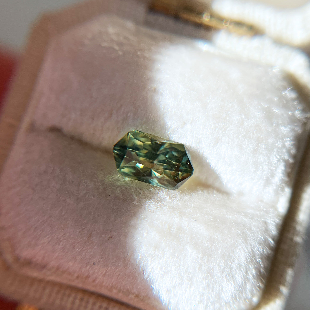Green Elongated Hexagon Australian Sapphire Regal Radiant™ Cut by  John Dyer