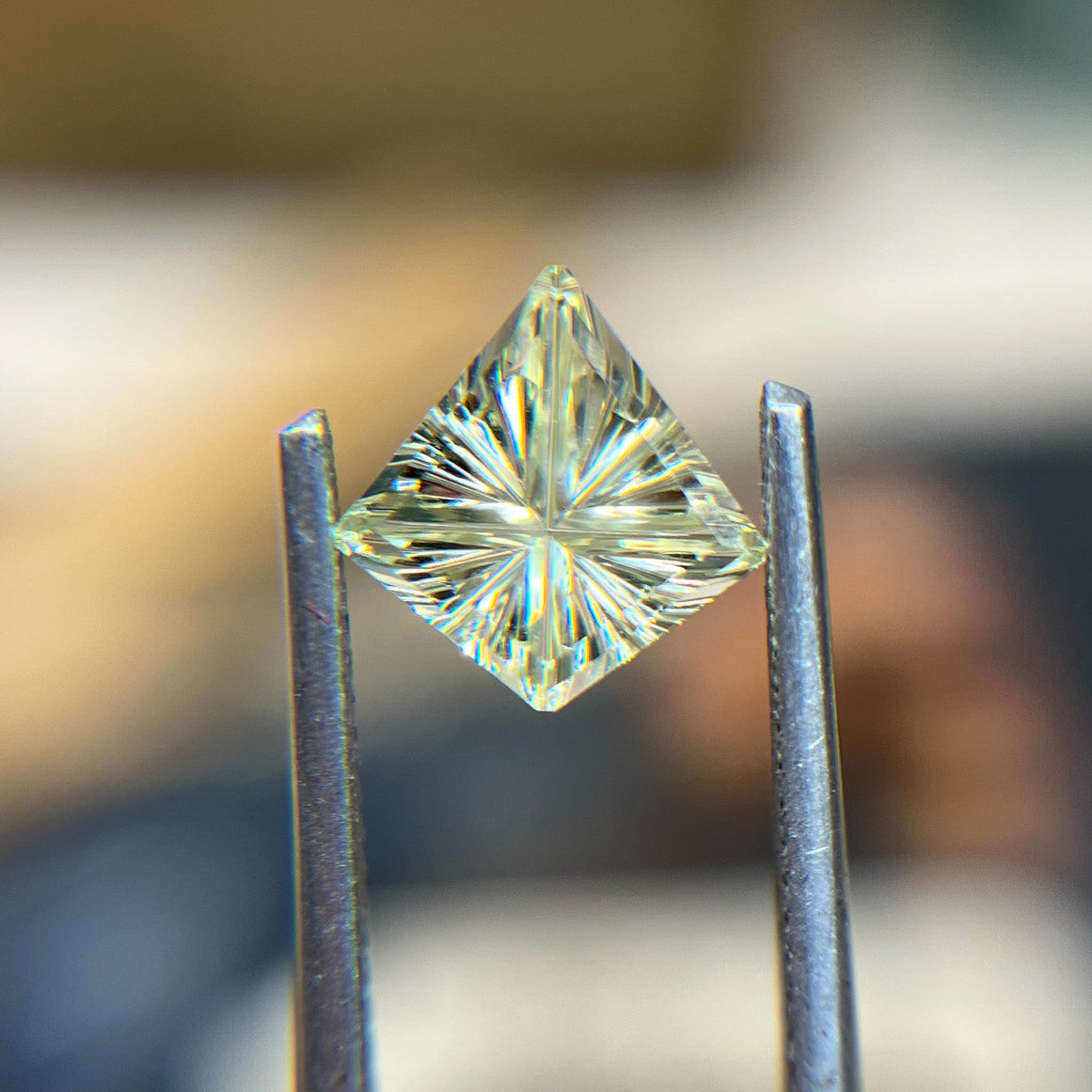 Yellow Shield Montana Sapphire StarBrite™ Cut by  John Dyer