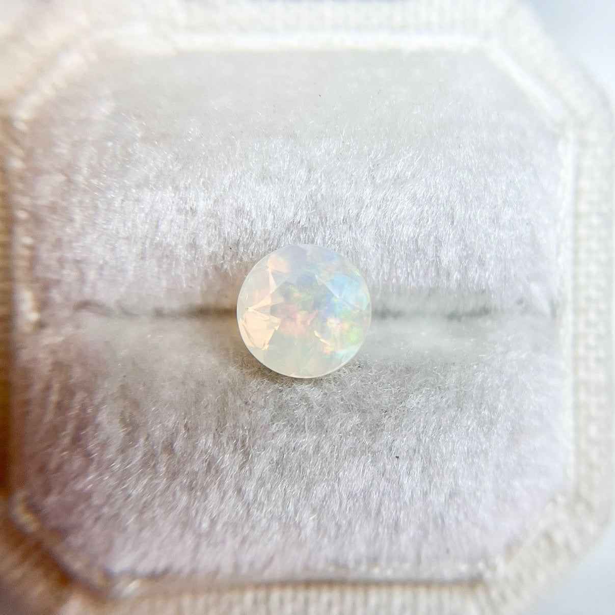 6mm Faceted Ethiopian  Opal