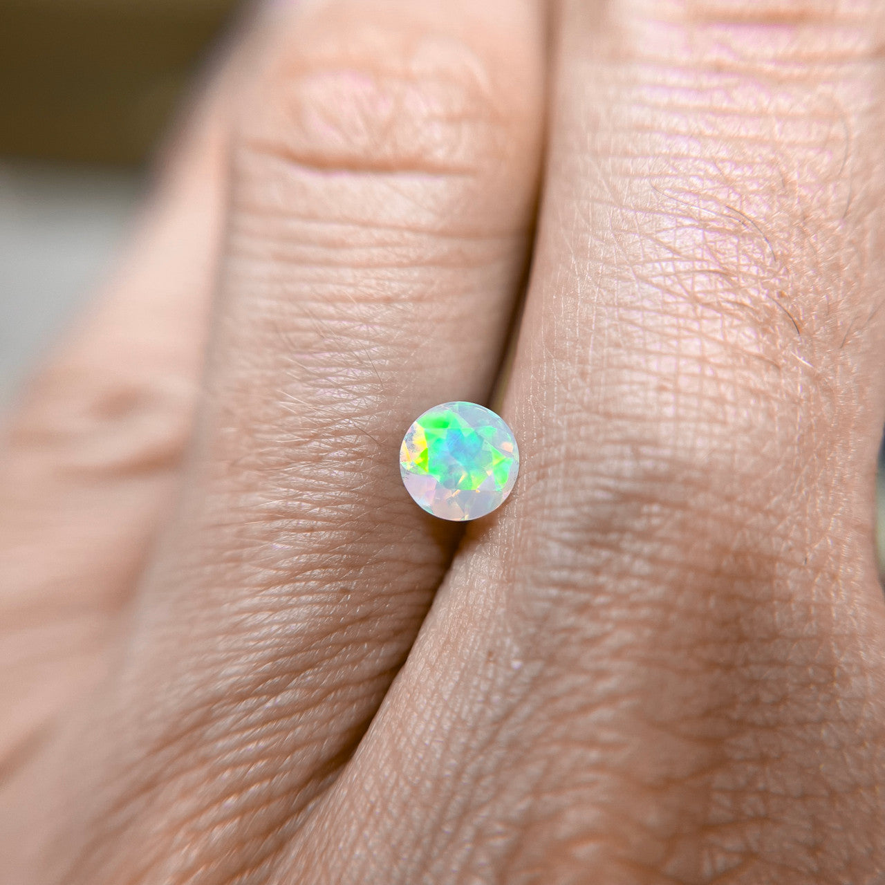 6mm Faceted  Ethiopian Opal