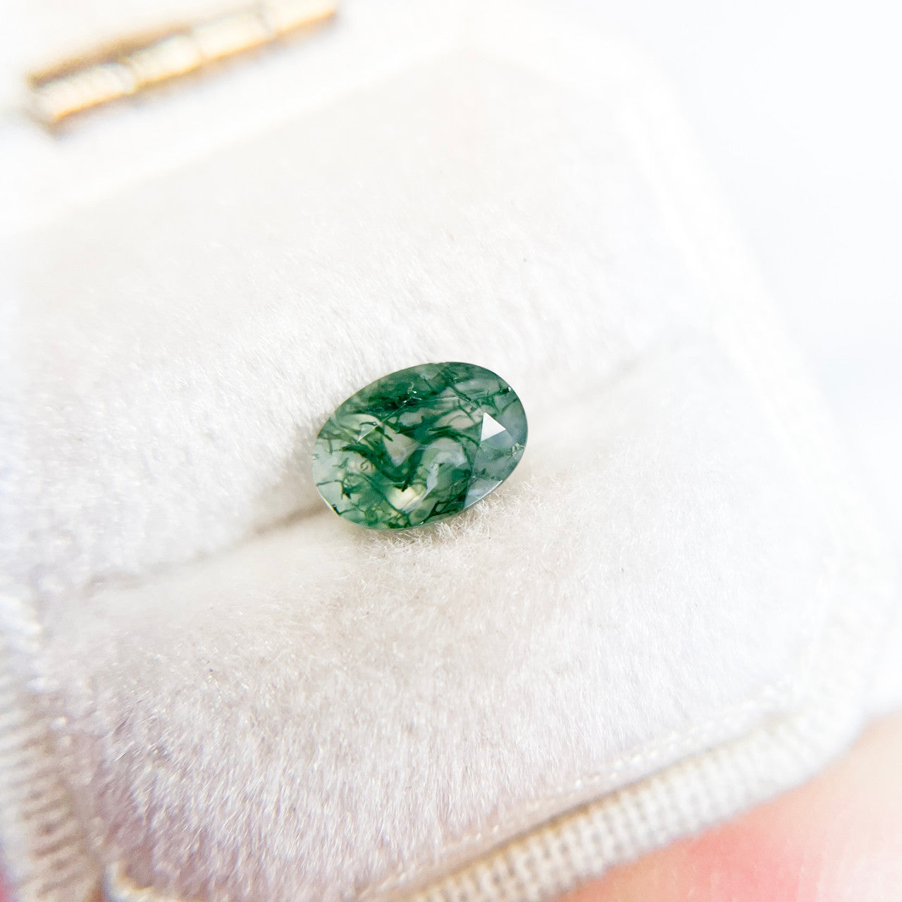 Oval Moss  Agate