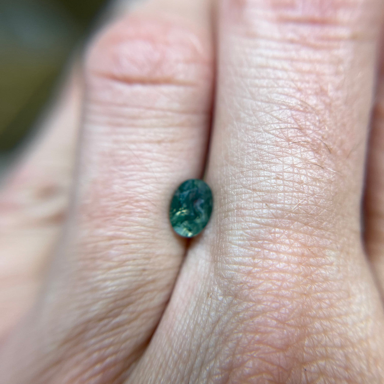Oval Moss  Agate