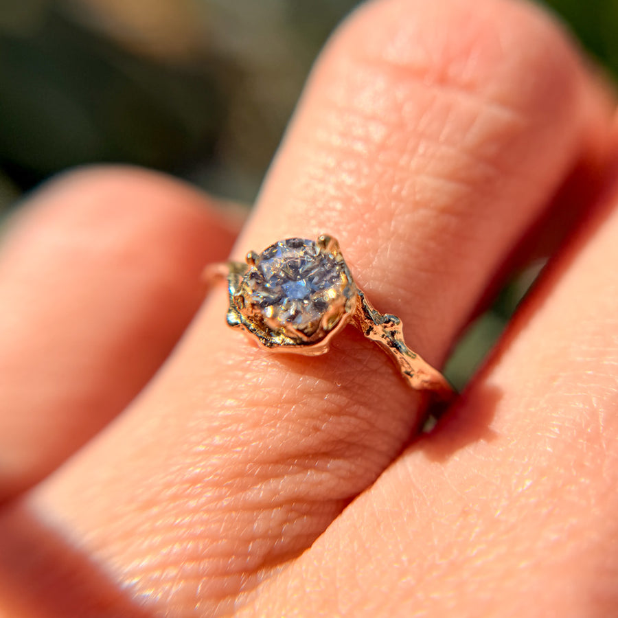Demi Naples w/Moissanite