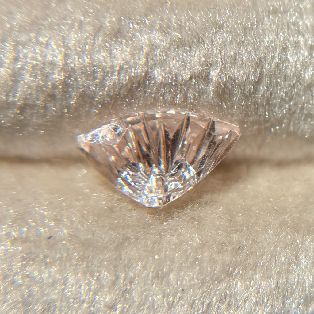 Soft Pink Sail Shape Sapphire Dreamscape™ Cut by John Dyer