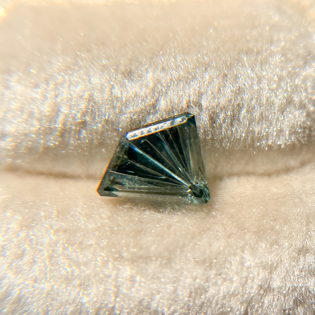 Coastal Teal Sapphire Dreamscape™ Cut by John Dyer
