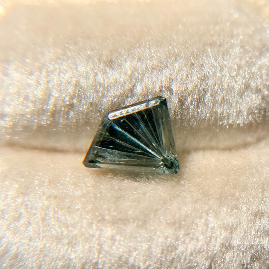 Coastal Teal Sapphire Dreamscape™ Cut by John Dyer
