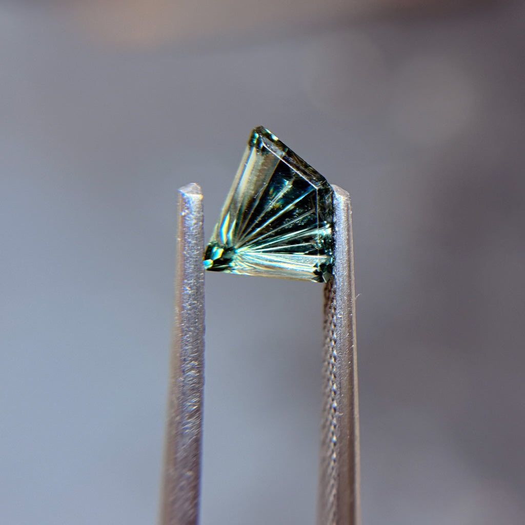Coastal Teal Sapphire Dreamscape™ Cut by John Dyer