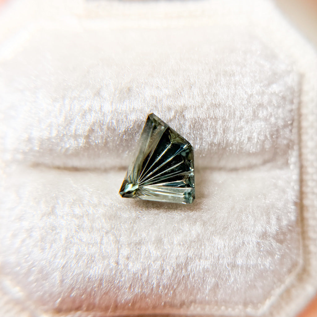 Coastal Teal Sapphire Dreamscape™ Cut by John Dyer