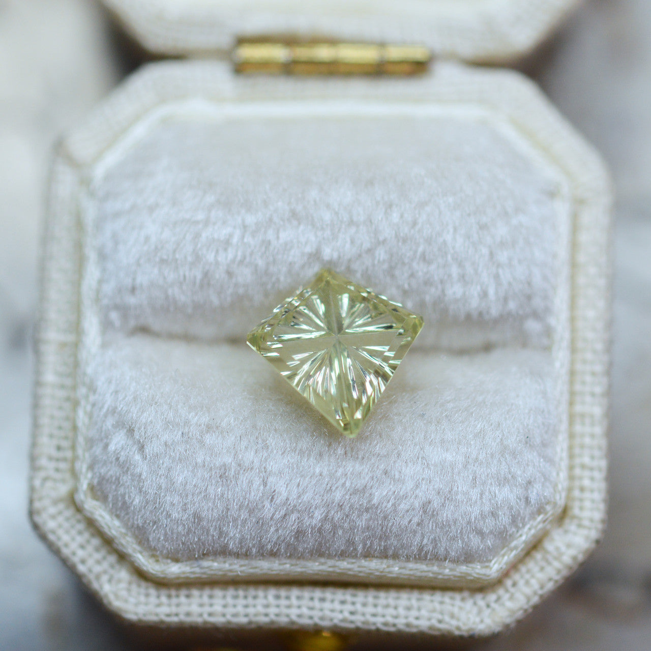 Yellow Shield Montana Sapphire StarBrite™ Cut by  John Dyer