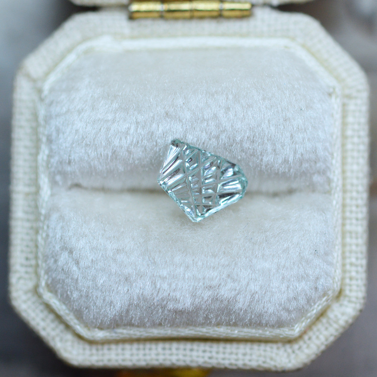 Gossamer Butterfly Wing Pale Blue Montana Sapphire Dreamscape™ Cut by  John Dyer