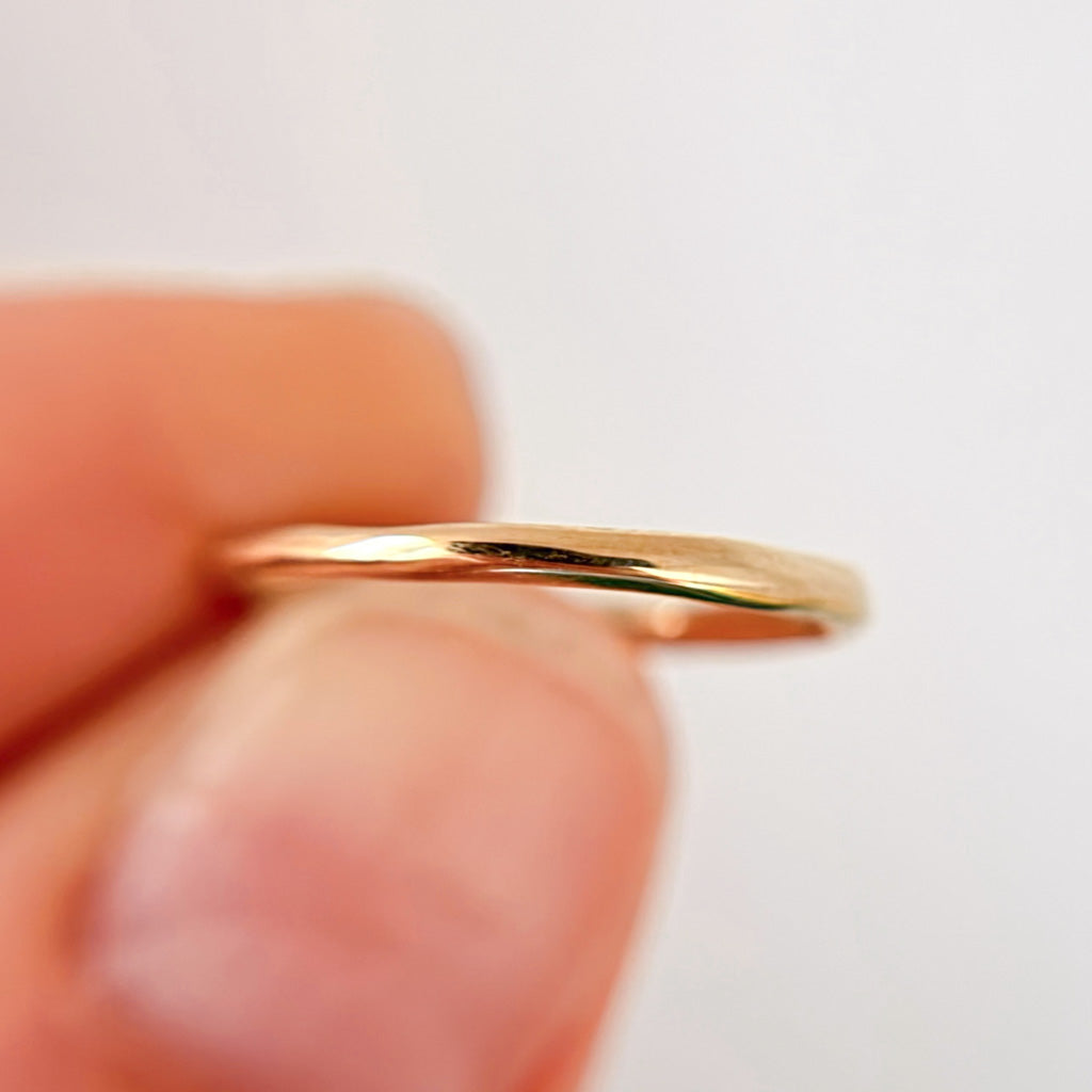 1.5mm Driftwood Ring -  Ready to Ship