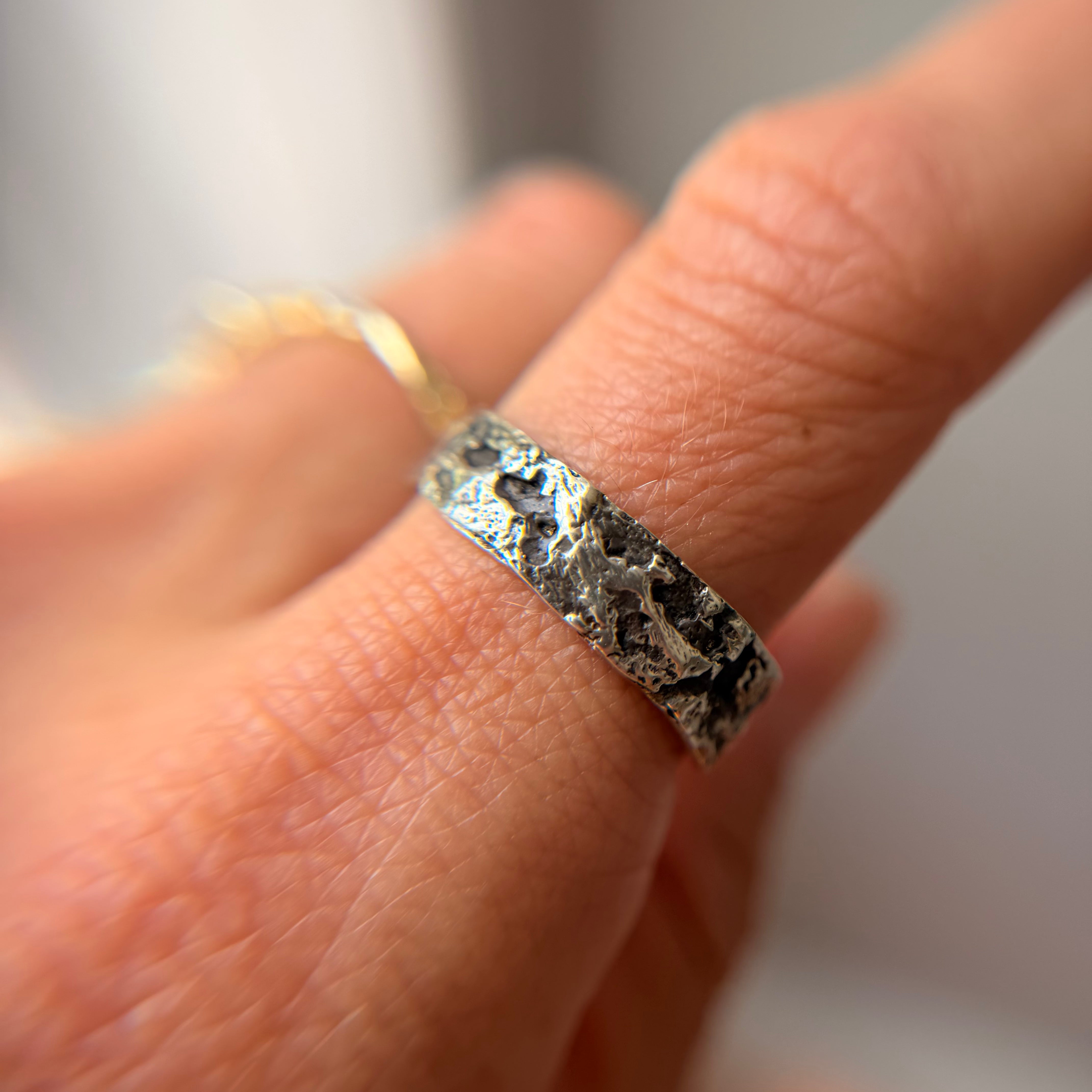 Silver Vineyard Ring - Ready To Ship