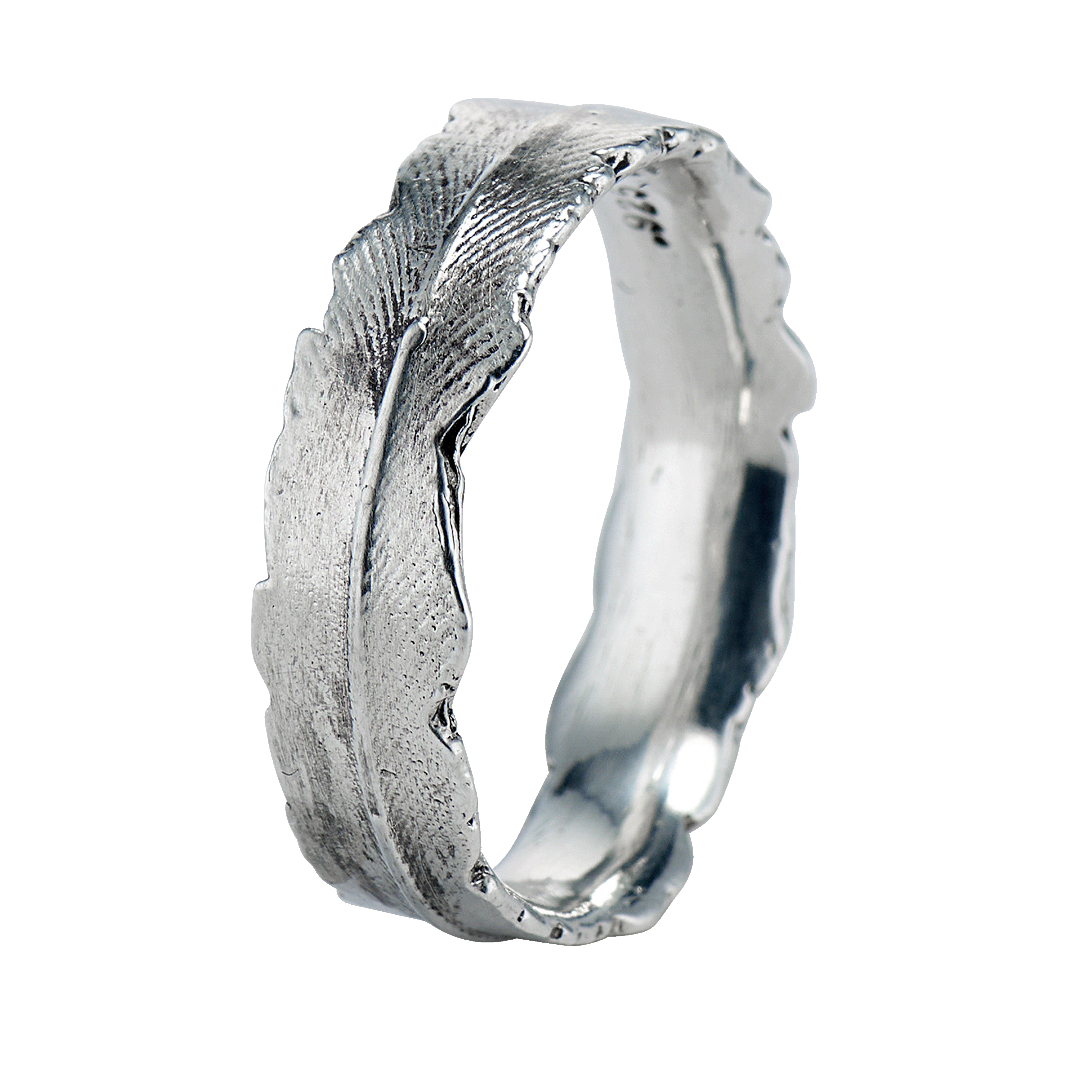 Silver Plume Ring