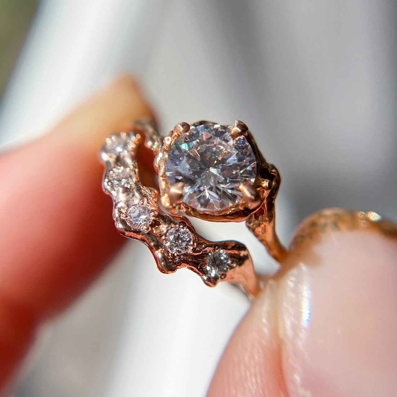 Demi Naples Diamond Solitaire
