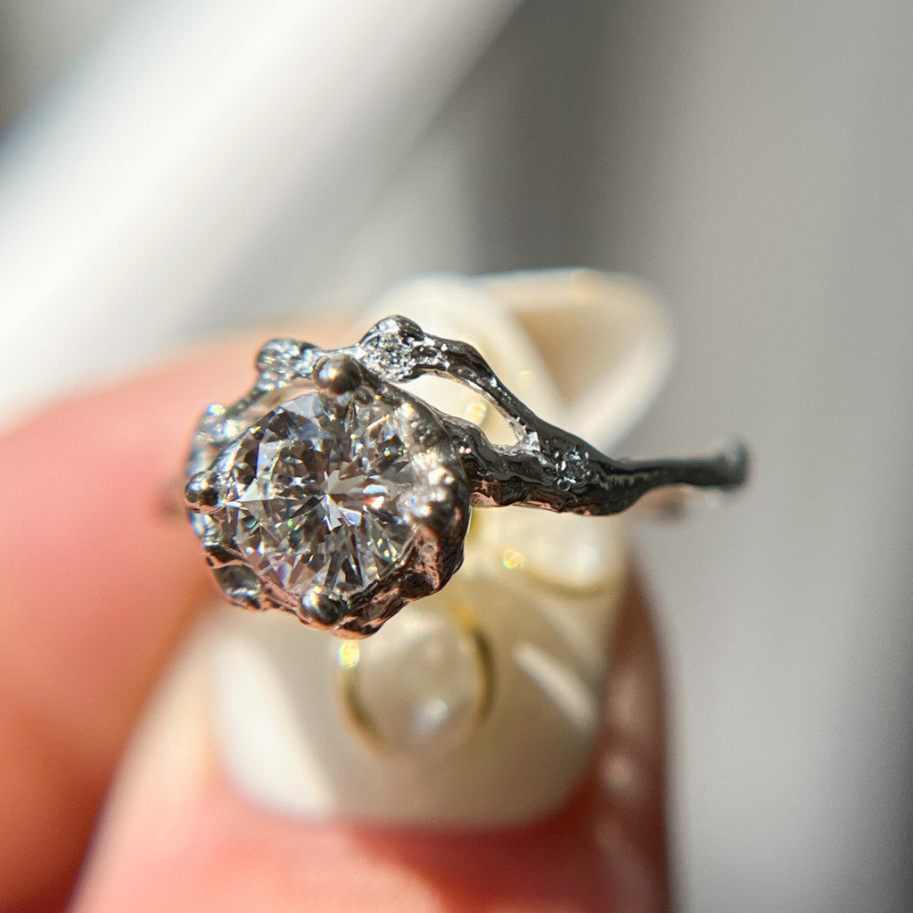 Naples Diamond Half Halo
