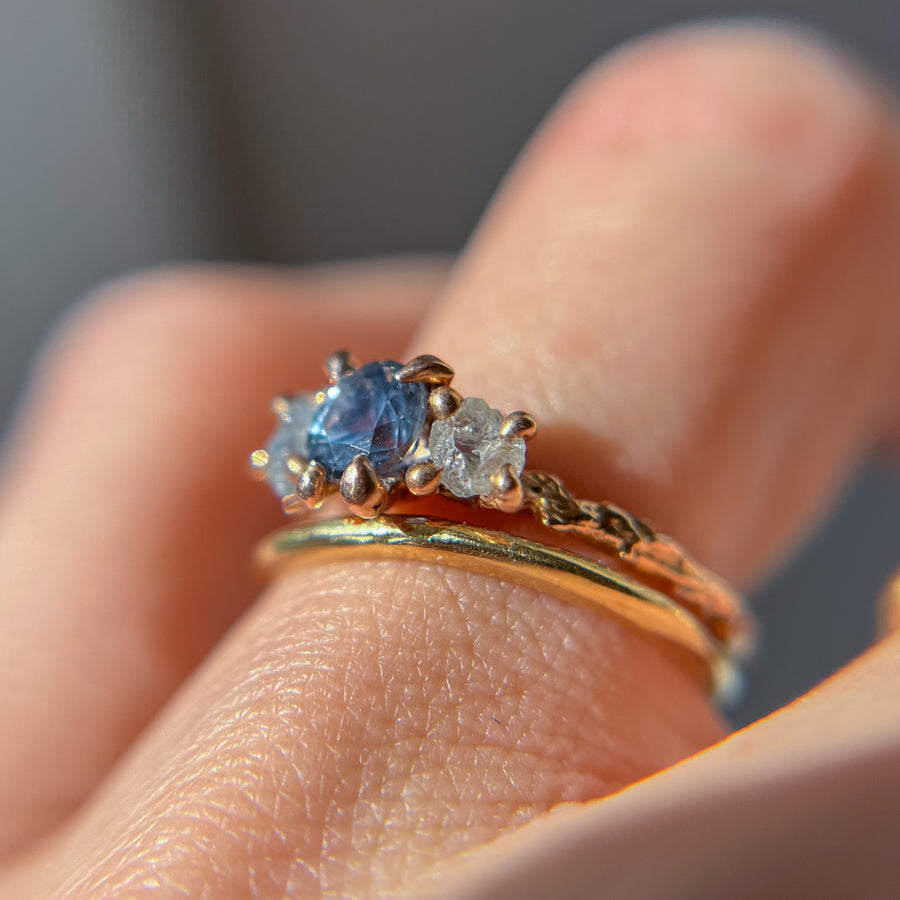 1.5mm Driftwood Ring -  Ready to Ship
