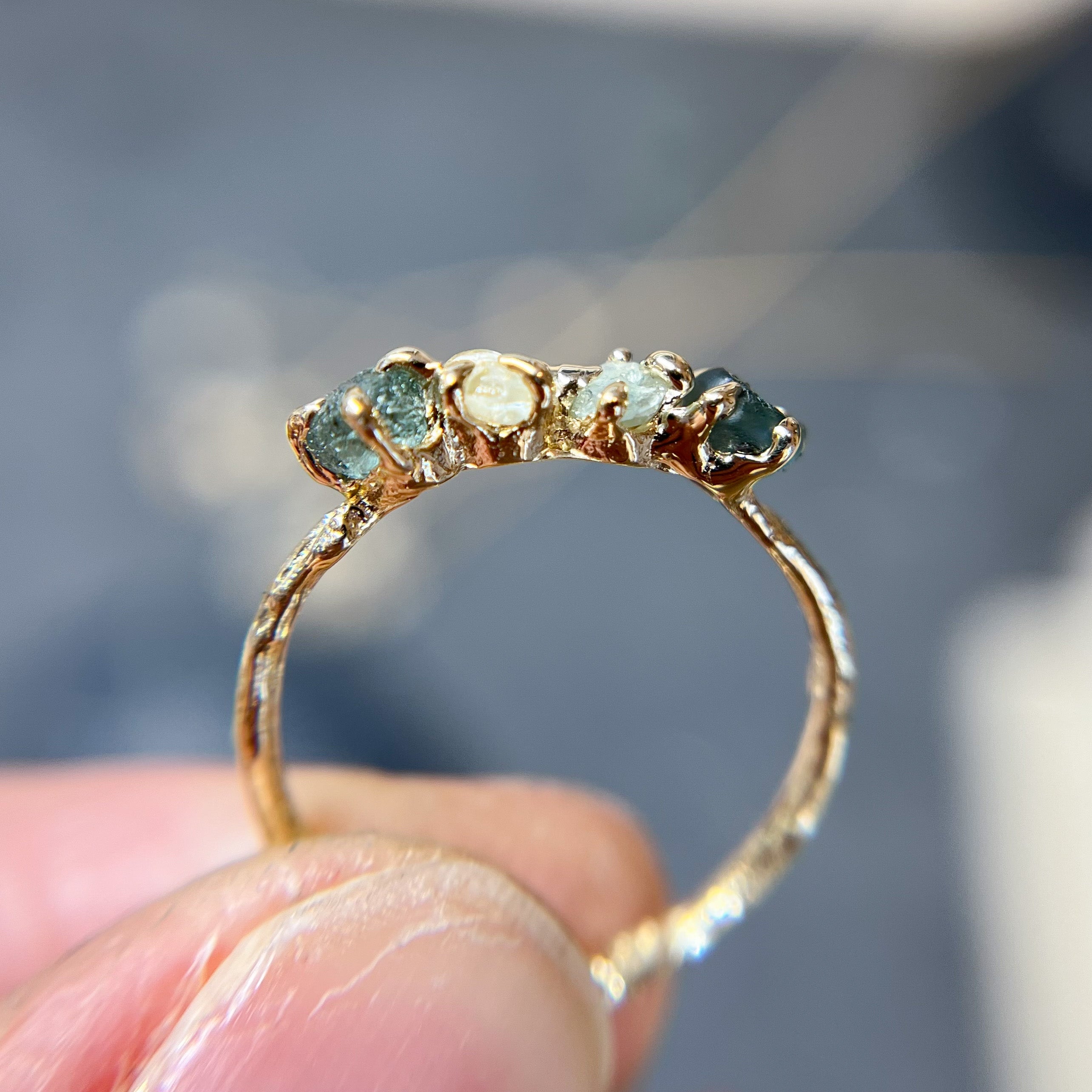 Garland Four Stone Ring