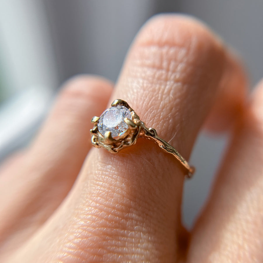 Naples Diamond Solitaire - Ready To Ship