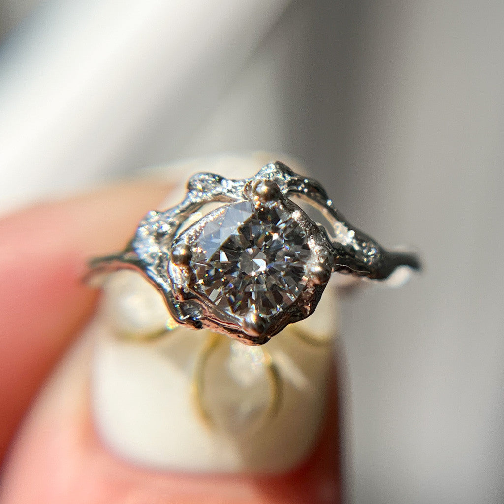 Naples Diamond Half Halo