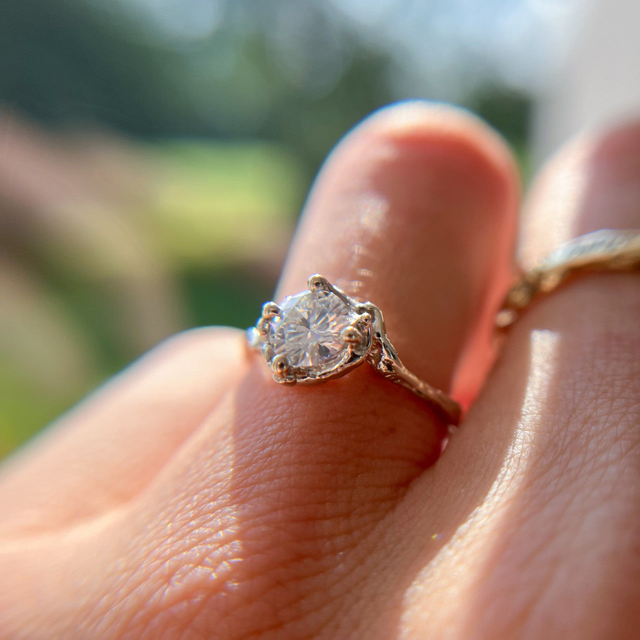 Demi Naples Diamond Solitaire