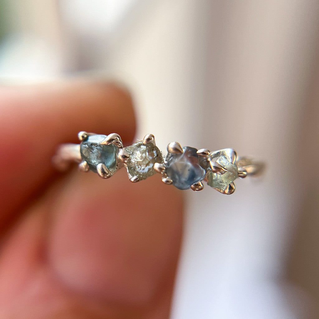 Garland Four Stone Ring -  Ready To Ship